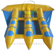 inflatable water games flyfish banana boat